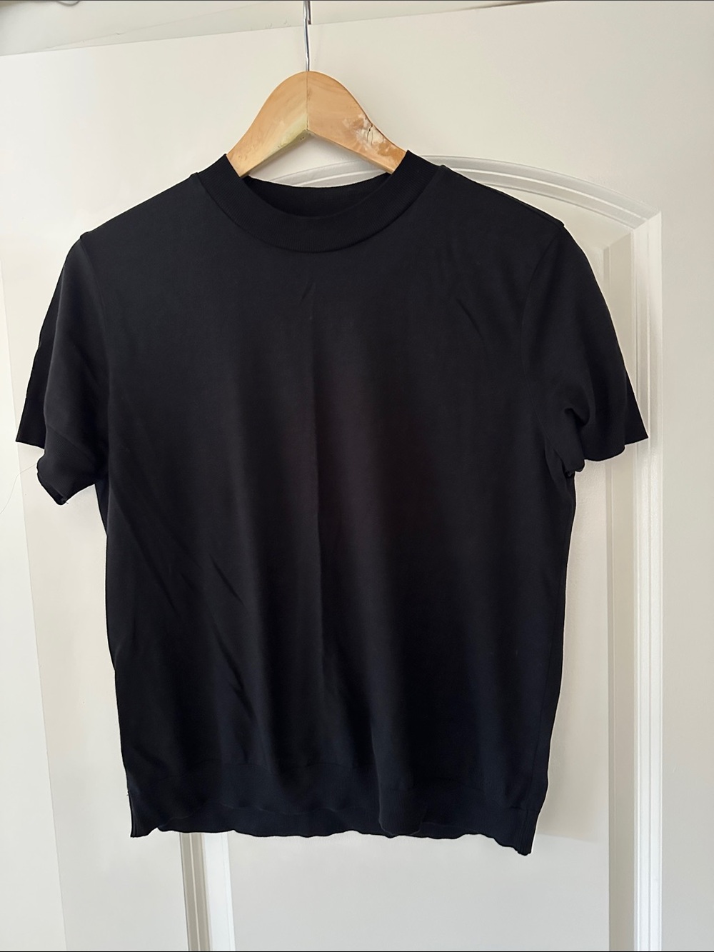 Calvin Klein Black Short-Sleeve Crew Neck Tee